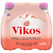 Βίκος Pink Grapefruit 6x330ml