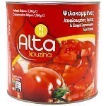 Alta Kouzina Τομάτες Ψιλοκομμένες 2,5kg (Στρ.Βάρος 1,5kg)