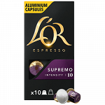 L'OR Espresso Supremo Κάψ. Συμβατές Με Μηχανές Nespresso* 10Τεμ