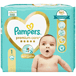 Pampers Πάνες Premium Care Carry Pack (26τεμ) Νo1 (2-5kg)