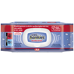 Wet Hankies Αντιβακτηριδιακά Μαντήλια Με Καπάκι 72τεμ