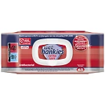 Wet Hankies Υγρά Μαντήλια Αντιβακτηριδιακά Extra Safe 63τεμ