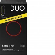 Duo Extra Thin Extra Lubricated 18 τεμ