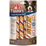 8in1 Triple Flavour Rolls Για Σκύλους 113gr