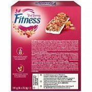 Nestle Fitness Μπάρες Δημητριακών Red Berries 6x23,5gr