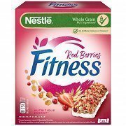 Nestle Fitness Μπάρες Δημητριακών Red Berries 6x23,5gr