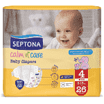 Septona Πάνες Calm N' Care Maxi N.4 8-13kg 26τεμ