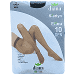 Diana Ettou 10D Καλσόν Μαύρο (S-M-L)