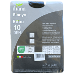 Diana Ettou 10D Καλσόν Μαύρο (S-M-L)