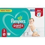 Pampers Πάνες Pants Mega Box (120τεμ) Νο 3