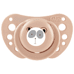 Chicco Πιπίλα Physioforma Μπέζ Ροζ 0-6M 2τεμ