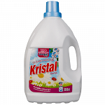 Kristal Απορρυπαντικό Πλυντηρίου Ρούχων Υγρό Λεβάντα 60 Μεζούρες