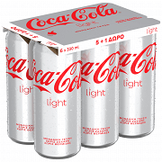 Coca-Cola Light 330ml 5 + 1 Δώρο