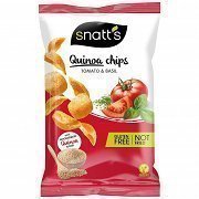 SN Chips Κινόας Με Γεύση Τομάτα & Βασιλικό 85gr