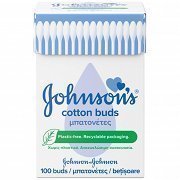 Johnson's Ωτοκαθαριστές Cotton Buds 100τεμ