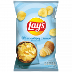 Lay's Chips 0% Προσθήκη Αλατιού 130 gr