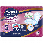 Sani Lady Sensitive Σερβιέτες Ειδικών Χρήσεων No 5 Super 10τεμ
