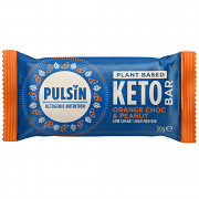 Pulsin Μπάρα Πρωτεΐνης Keto Φυστίκια Πορτοκάλι Χωρίς Γλουτένη 50gr