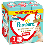 Pampers Premium Pants 144τεμ Nο3 6-11kg