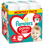 Pampers Πάνες Pants Monthly Pack (176τεμ) Νο 4 (9-14kg)