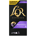 L'OR Lungo Profondo Κάψουλες Συμβατές Με Μηχανές Nespresso* 10Τεμ