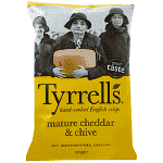 Tyrrell's Mature Cheddar & Chives 150gr