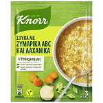 Knorr Σούπα Λαχανικών Με Ζυμαρικά ABC 82gr