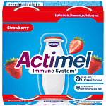 Actimel Ρόφημα Γιαουρτιού Φράουλα 4x100gr