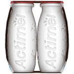 Actimel Ρόφημα Γιαουρτιού Φράουλα 4x100gr