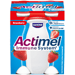 Actimel Ρόφημα Γιαουρτιού Φράουλα 4x100gr