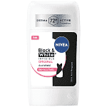 Nivea Αποσμητικό Σώματος Γυναικείο Black & Invisible Stick 50ml