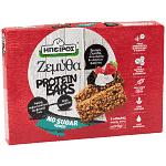 Ήπειρος Zεμύθα Protein Bars Σοκολάτα & Κόκκινα Φρούτα Xωρίς Γλουτένη 4x160gr