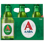 Άλφα Retro Μπίρα Φιάλη 330ml 6τεμ