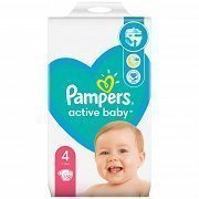 Pampers Πάνες Active Baby Mega Box (132τεμ) Νο4 (9-14kg)