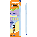 Bic Cristal Pastel Box5 Ast Eu