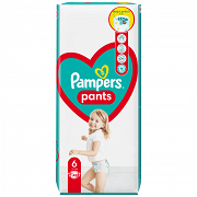 Pampers Πάνες Pants Giant Pack (48 Τεμ.) Nο 6 (15+ kg)