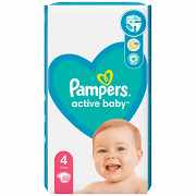Pampers Πάνες Active Baby Maxi Pack (58τεμ) Νο4 (9-14kg)