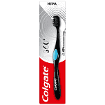 Colgate 360 Black Οδοντόβουρτσα Medium