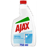 Ajax Υγρό Καθ/κό Τζαμιών Crystal Clean Ανταλλακτικό 750ml