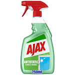 Ajax Αntistatic Καθαριστικό Τζαμιών Αντλία 750ml