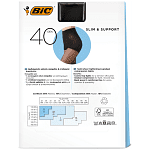 Bic Pant Καλσόν Slim & Support 40 XL Black gr