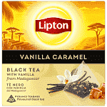 Lipton Μαυρο Τσάι Βανίλια-Καραμέλα 20x1,7gr