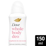 Dove Whole Body Spray Raspberry 150ml