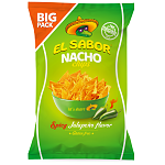 El Sabor Nacho Chips Jalapeno 180gr