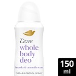 Dove Whole Body Deo Spray Lavender 150ml