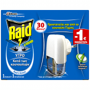 Raid Mat Εντομοαπωθητικό Υγρό Σετ 30 Νύχτες 21ml -1,00€