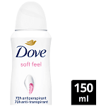 Dove Αποσμητικό Σωμ. Spray Advanced Care Soft Feel 150ml