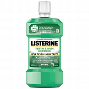 Listerine Teeth & Gum Στοματικό Διάλυμα Ήπια Γεύση 500ml