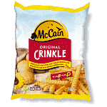 McCain Crinkle Σγουρές Πατάτες Κατεψυγμένες 750gr
