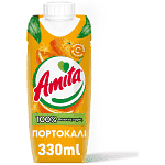 Amita Φυσικός Χυμός Πορτοκάλι 330ml 1τεμ